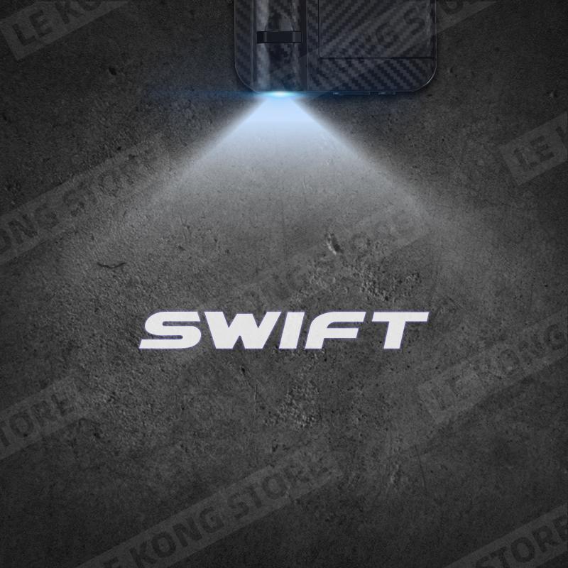 

For Suzuki Swift Samurai Emblem Car Door Light Welcome Lamp Wireless Projector Auto Decoration HD LED 1pcs