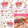 Childrens Diy Pop Bead Kit With Plastic Material For Creative Crafting And Parentchild Interaction