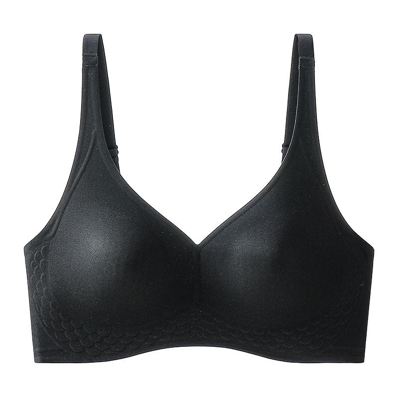 

Rabbit ear upper support, breathable and seamless, comfortable and cool, anti-sagging, not fat, no steel ring breasted bra 2xl recommended 67.5-72.5kg