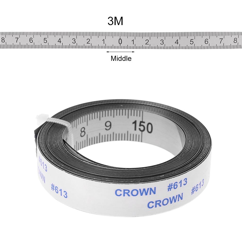 Miter Track Tape Measure Self Adhesive Metric Scale Ruler For T-track Router