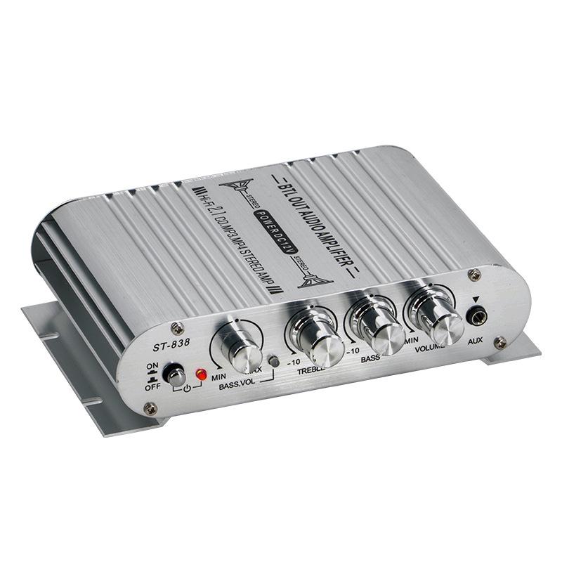 ST-838 2.1 Channel Bluetooth Subwoofer Amplifier with Super Bass