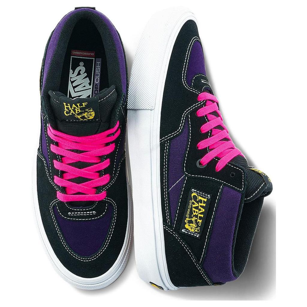 Vans Skate Half Cab Black Purple Unisex Sneakers VN0A2Z34B5P