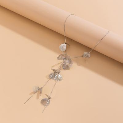 Stylish Layering Tassels Pendant Necklace Metal Jewelry Neckchain For Wedding Event And Casual Outfits