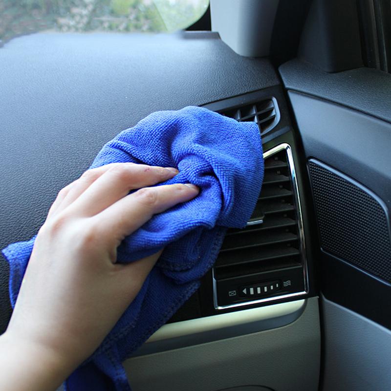 Microfiber Drying Towel Car Blue Wash Cleaning Cloth Professional Car Wash Towel High Water Absorption Auto Wash Accessories