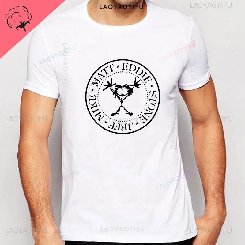 

Men Women s Cool Alive Pearls Jam T Shirts Music Band Heavy Metal Cotton Clothing Short Sleeve Crewneck Tops Gift Idea T-Shirt 4XL