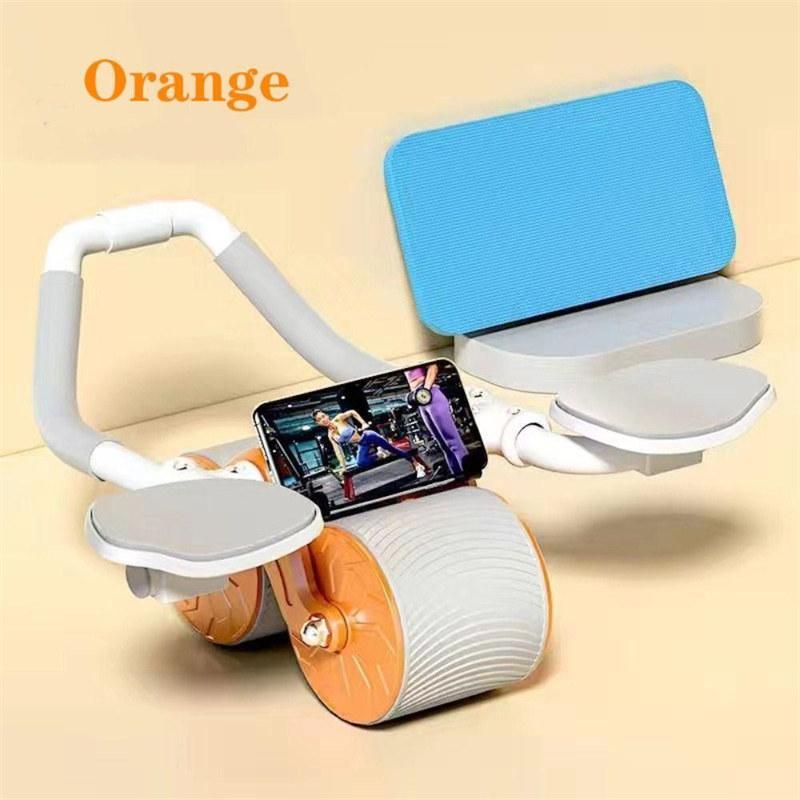 Männer Frauen Stabiles und sicheres gesundes Fitness-Radtraining mit Ellenbogenstütze Abnehmen Bauchrollerrad mit Matte