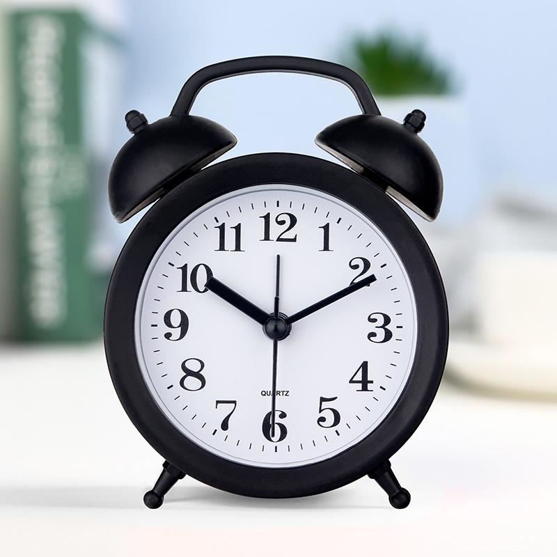 Cartoon Alarm Clock Creative Bedroom Bedside Alarm Clock Living Room Digital Plastic Clock Student Decoration Desk Clock
