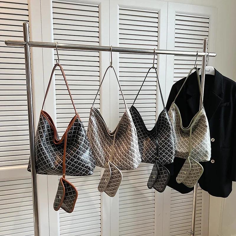 Fashion Women's Bags Classic Design Shoulder Bag Large Capacity Ladies Casual Tote Bag