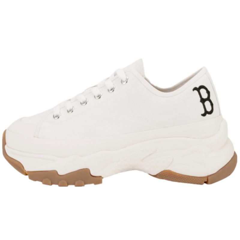 MLB Big Ball Chunky Low Нью-Йорк Янкиз Нескользящие Износостойкие Низкие Кроссовки Chunky Унисекс Белые Кроссовки 32SHU2111-43W 39