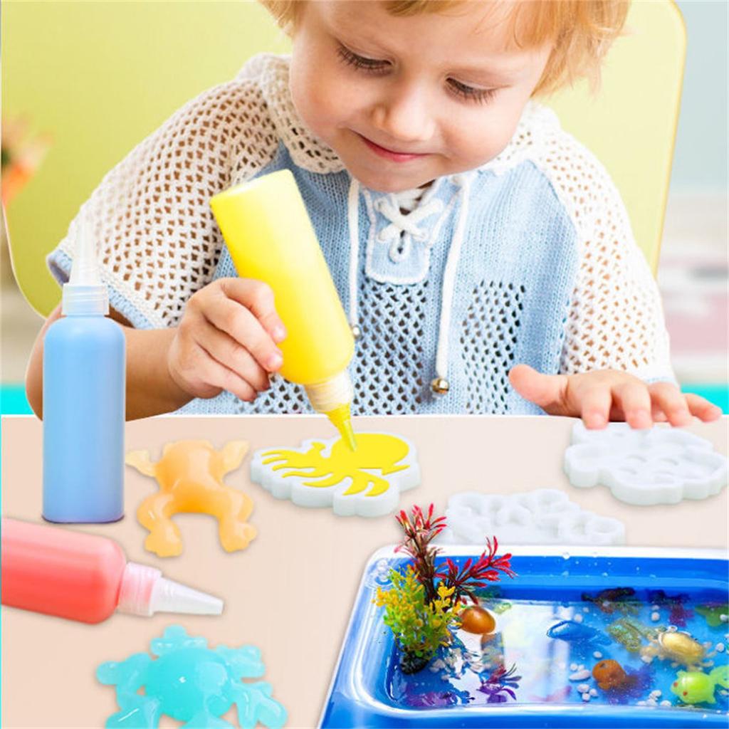 Children's Ocean DIY Colloid Toys Children's Solution Toys Diy Set Children's Ocean Enlightenment Toys Children's Educational Toys 60ml