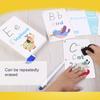 30PCS Cognitive Cards Early Childhood Education Repeatedly Erase Practice Spelling Number Letters Literacy Card Educational Toys