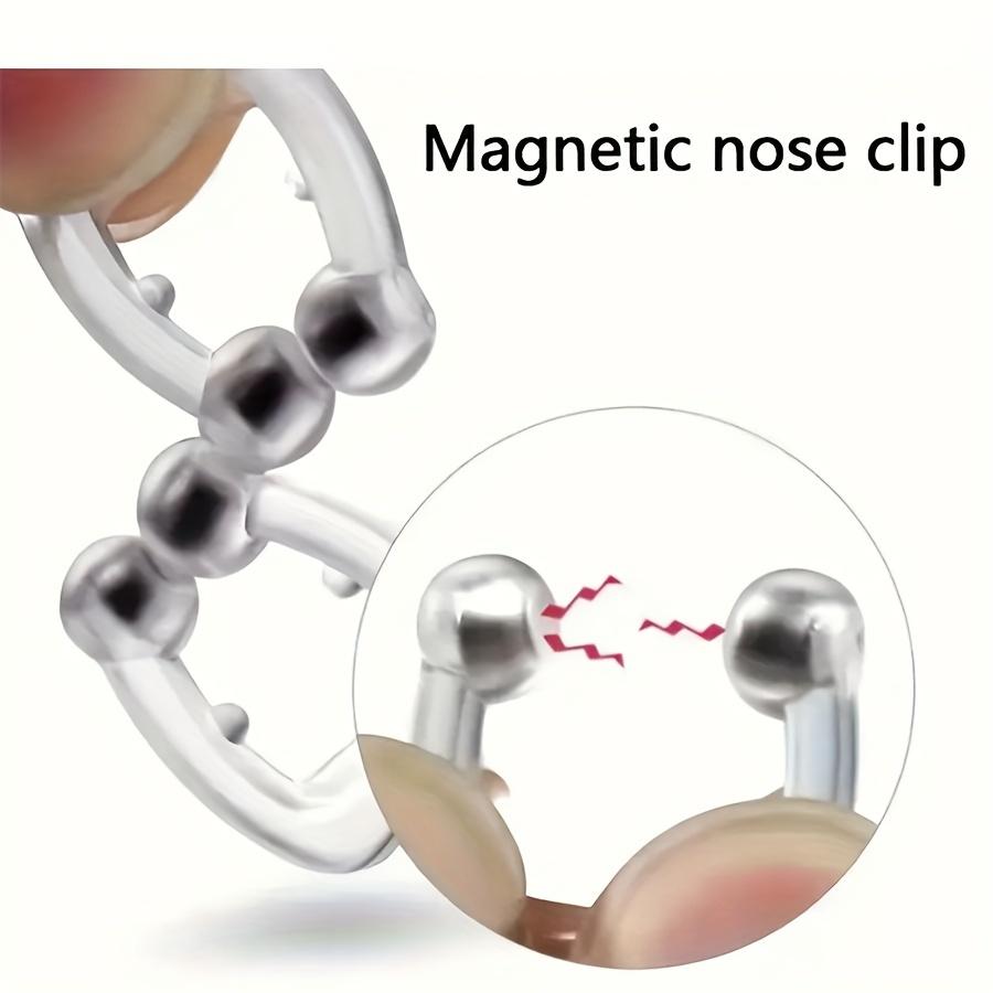 Magnetisches Anti-Schnarch-Nasenklammer-Set Bequem Nicht elektrisch Schnarchlösung Männer Frauen
