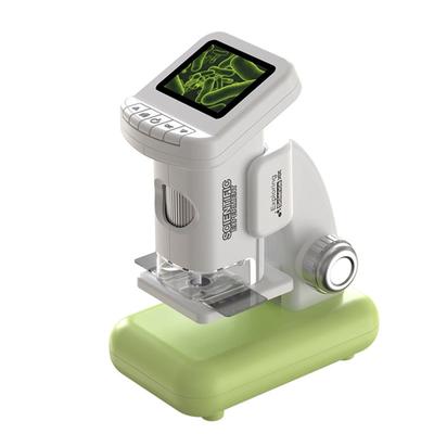 Portable Digital Microscope for Kids with 2.0 LCD Screen, 120X 1200X Magnification, HD Electronic Microscope for