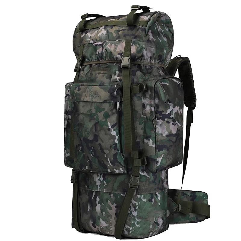 Ningzhao Large Capacity Steel Frame Hiking Backpack 110L