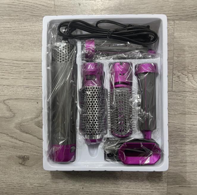 

Стайлер з гарячим повітрям 5-в-1: Плойка, Фен, Випрямляч та Автоматичний Гребінець