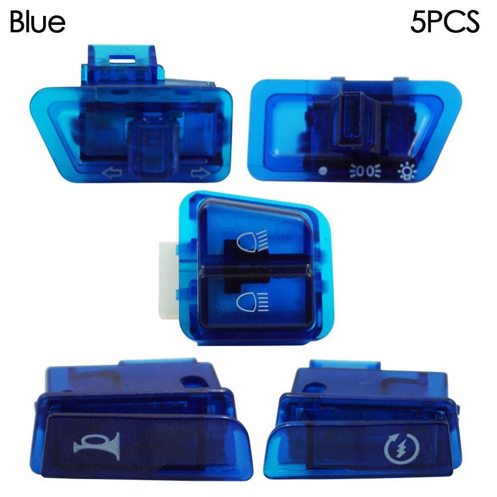 Motorcycle Starter Button Moped Scooter Parts Dimming Horn Dimmer Switch Turn Signal Headlight Horn