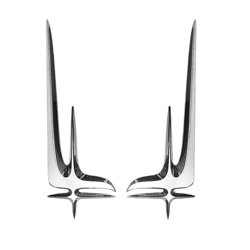 Compatible Mercedes-Benz C-Class Long Wheelbase Rear Fender Emblem Sticker C260L/C180L/C200L