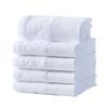 5 Star Hotel Face Hand Bath Hotel Towel Set 100% Cotton White Custom Logo Bathroom Linen Hotel Hand Towels