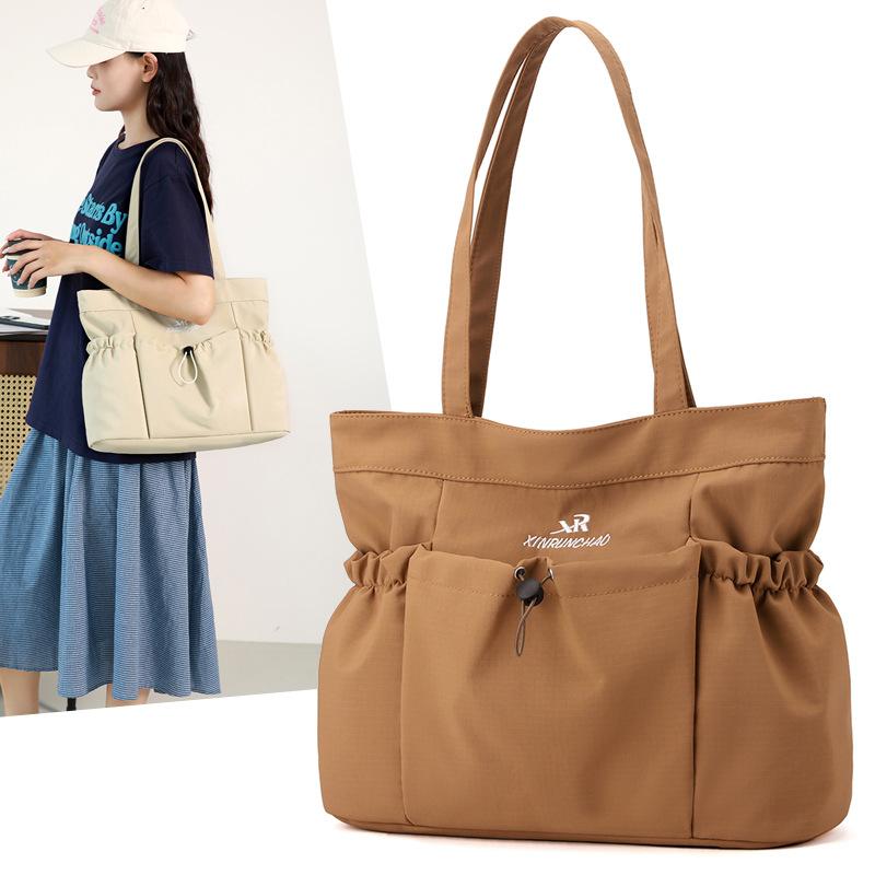 Women'S Bag Large-Capacity Handbag Autumn New Child And Mother Bag Nylon Cloth Bag Street Trend Shoulder Mother Bag