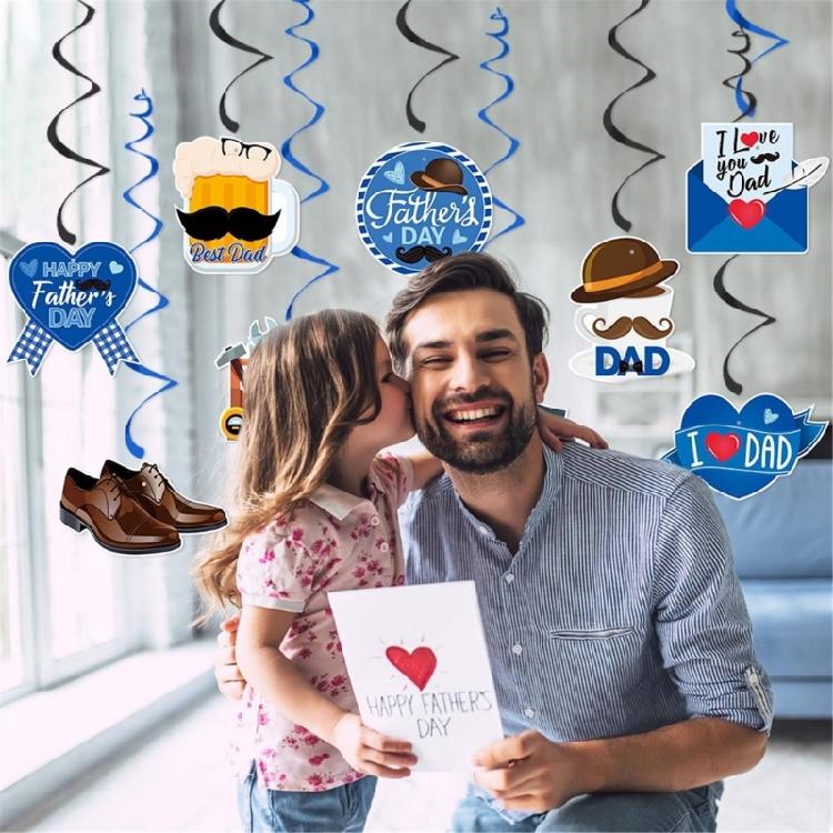Customizable Father's Day Celebration Decoration With Bright Color Large Backdrop Banners Accessories