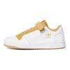adidas Originals Forum Low Cuero Casual Versátil Velcro Ligeras Duraderas Zapatillas de Skate de Caña Baja Unisex Blanco Marrón GX9399