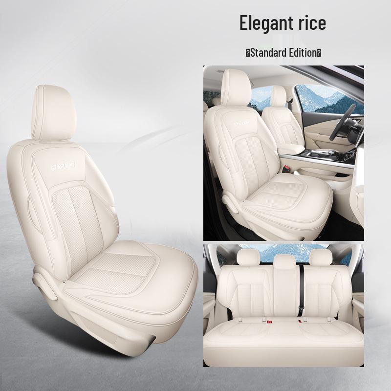 Universal Full Leather Car Seat Cushion for Wuling Xingguang: All-Season Comfort