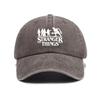 Versatile Old Washed Baseball Hat Cowboy Peaked Cap Street Fashion Hat for Women