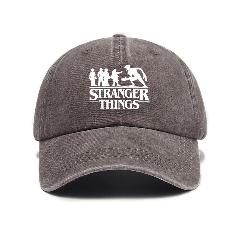 Versatile Old Washed Baseball Hat Cowboy Peaked Cap Street Fashion Hat for Women