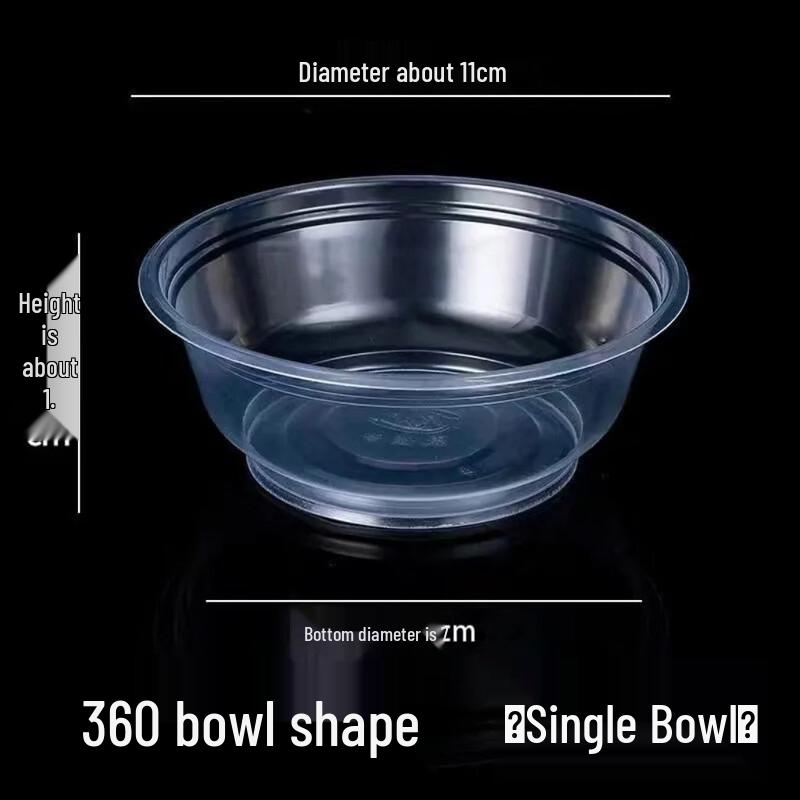 Large Disposable Plastic Bowls