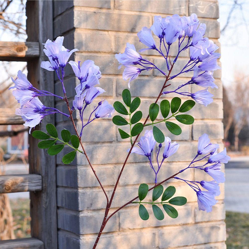 Blue Jacaranda Simulation Flower Simulation Hanging Flower Arrangement Wedding Hall