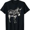 Esel Liebhaber Wildtiermotiv Esel Tier Grafik T-Shirt(4)