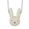 Creative Hip Hop Trend Personality Animal Rabbit Pendant Necklaces for Men Women Jewelry Gift