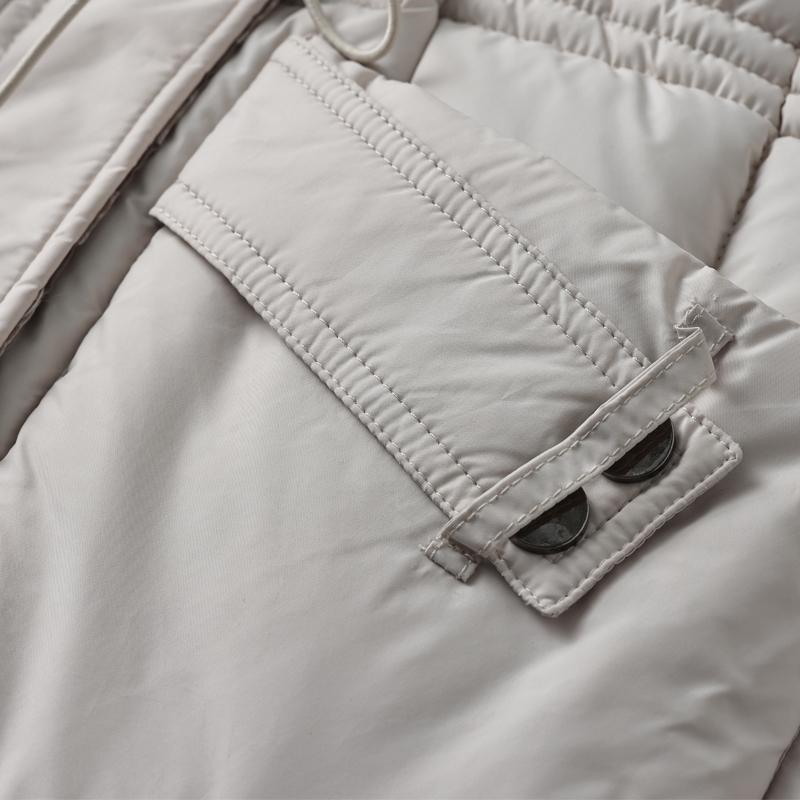 Fashion Warm Long Vest Woman Wear On Both Sides Sleeveless Parka Hooded Casual Thick Winter Women's Jackets