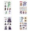 Waterproof Anime Mini Tattoo Sticker With Lovely Designs For Creative Personalization