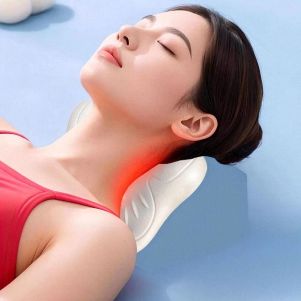 Wear Resist Cervical Massage Pillow Soothing Massage Soft EVA Material Neck Shoulder Stretcher Multi-Purpose Fatigue Relaxation