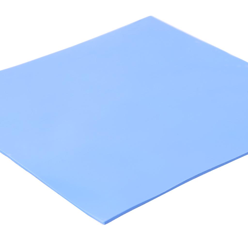 Podkładka termiczna 100x100x1mm Przewodność cieplna Nieprzewodząca Odporność na ciepło Silikonowe podkładki termiczne, do radiatora laptopa