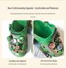 Kids' Minecraft Clog Sandals with Charms - Non-slip, Breathable, Wear-resistant, Closed-toe