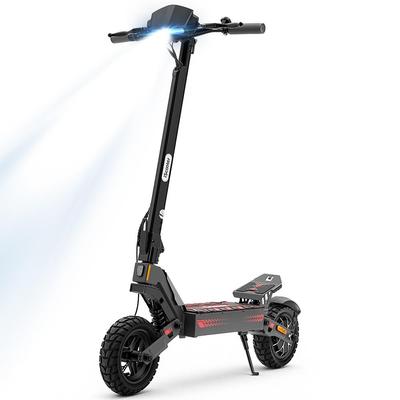 IScooter iF1 Elektrinis paspirtukas Didžiausias greitis 45KM/H 1200W 48V10AH 10 colių bekamerės visureigio padangos Sulankstomas Diskinis stabdys Su Club APP