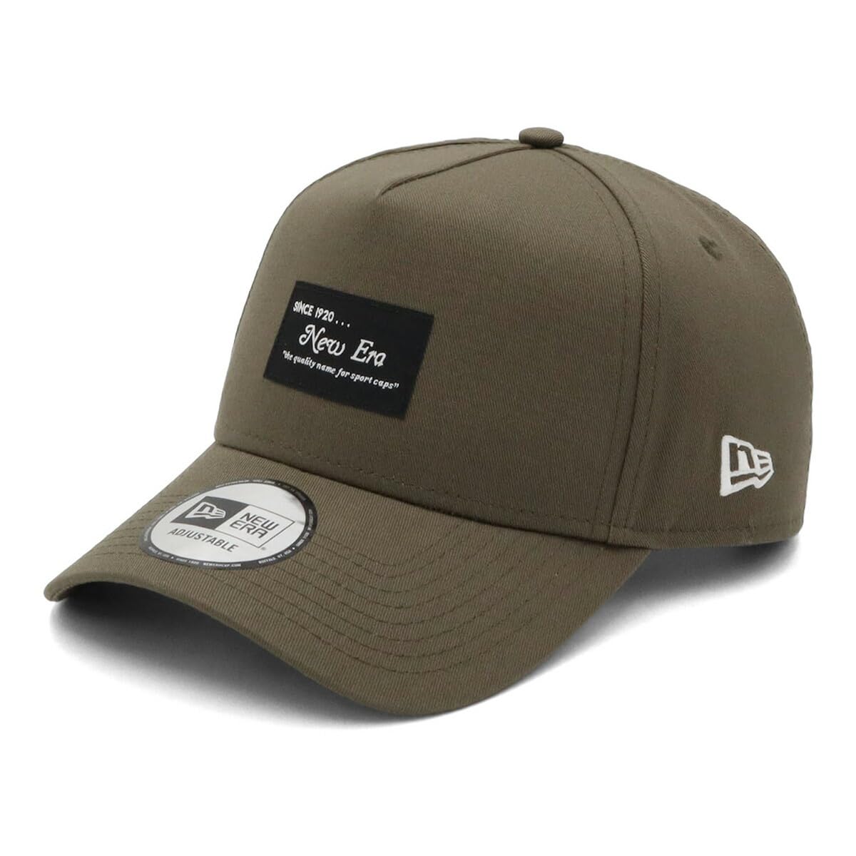 

New Era 9FORTY Cap in Moss Green with Black Exclusive to and Snapback Perfect for Summer Sun Protection and UV Stylish Hairstyles A-Frame (14666231,