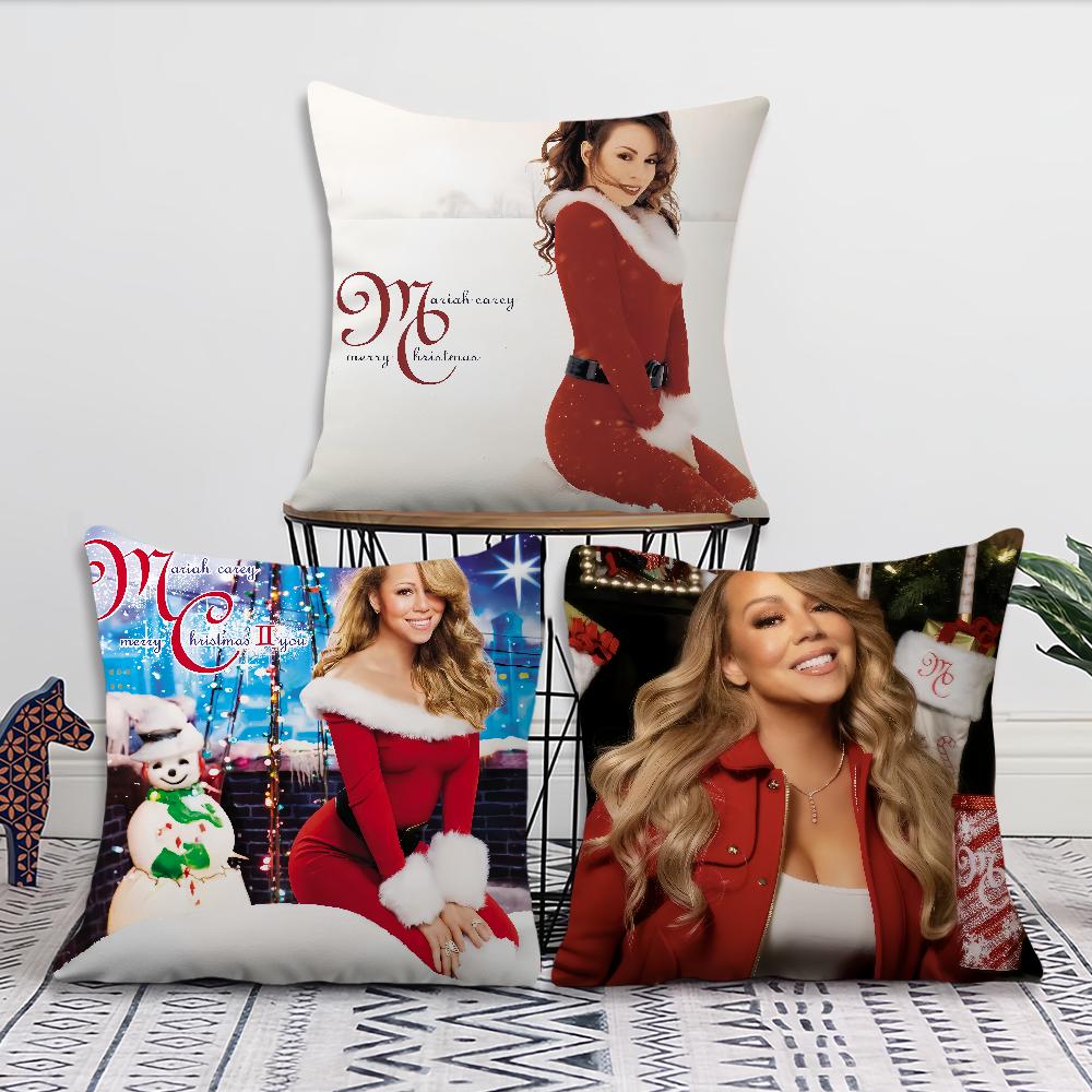 Singer M-Mariah Carey Comfortable soft Pillow Case for Sofa Living Room Home office Decor and Protective Covers