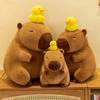 30/40/50cm Capybara Plush Doll Cute Capibara Anime Fluffty Toy Kawaii Plushie Birthday Doll Gift for Kids Soft Stuffed Animals