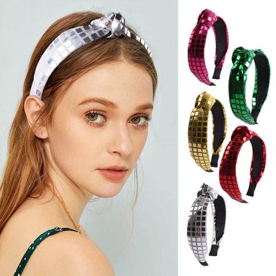 Nouveau Serre-tête à Sequins en Tissu pour Femme Large Bandeau Cheveux Accessoire Cheveux Haut de Gamme