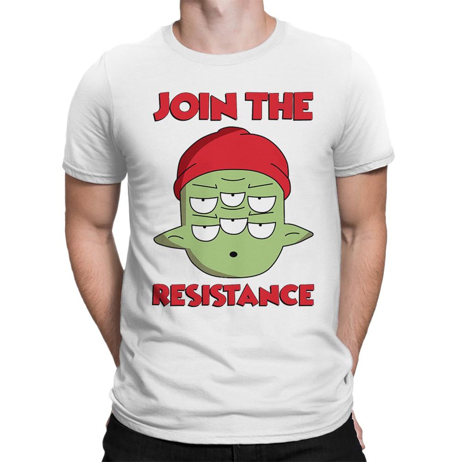 Final Space Tribore Join The Resistance T-Shirt, Men s and Women s Sizes S