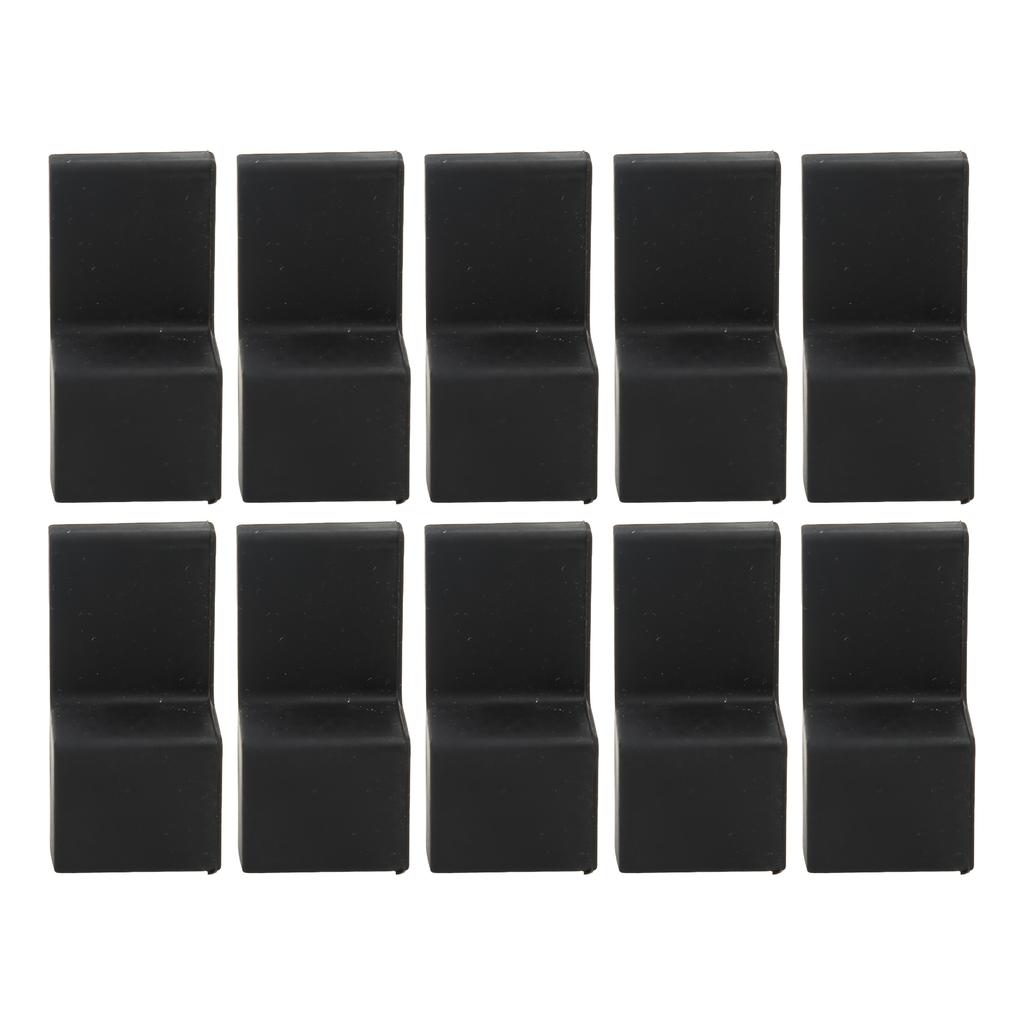 10 Pcs Corner Protector H Shape Silicone 2.5x2.5x4.7cm Safe Flexible Furniture Corner Bumper Guards for Baby