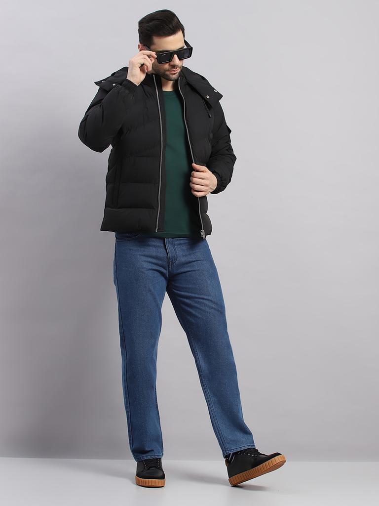 Rock it Herren Kragen Langarm Jacke