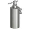 Dispensador de sabão líquido Zucchetti Helm em aço ZAD815X para lavatório