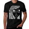 Monochrome Girl Tshirt Summer Print Short Sleeve Tee
