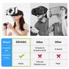 VR Headsets Glasses For N-Switching &N-SwitchingOLED Switching Adjustable Lens Headband for Users Gaming Enthusiasts
