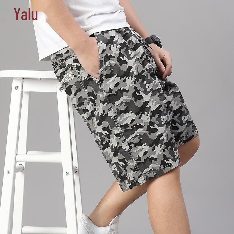Yalu Men s Casual Cotton Shorts 5XL