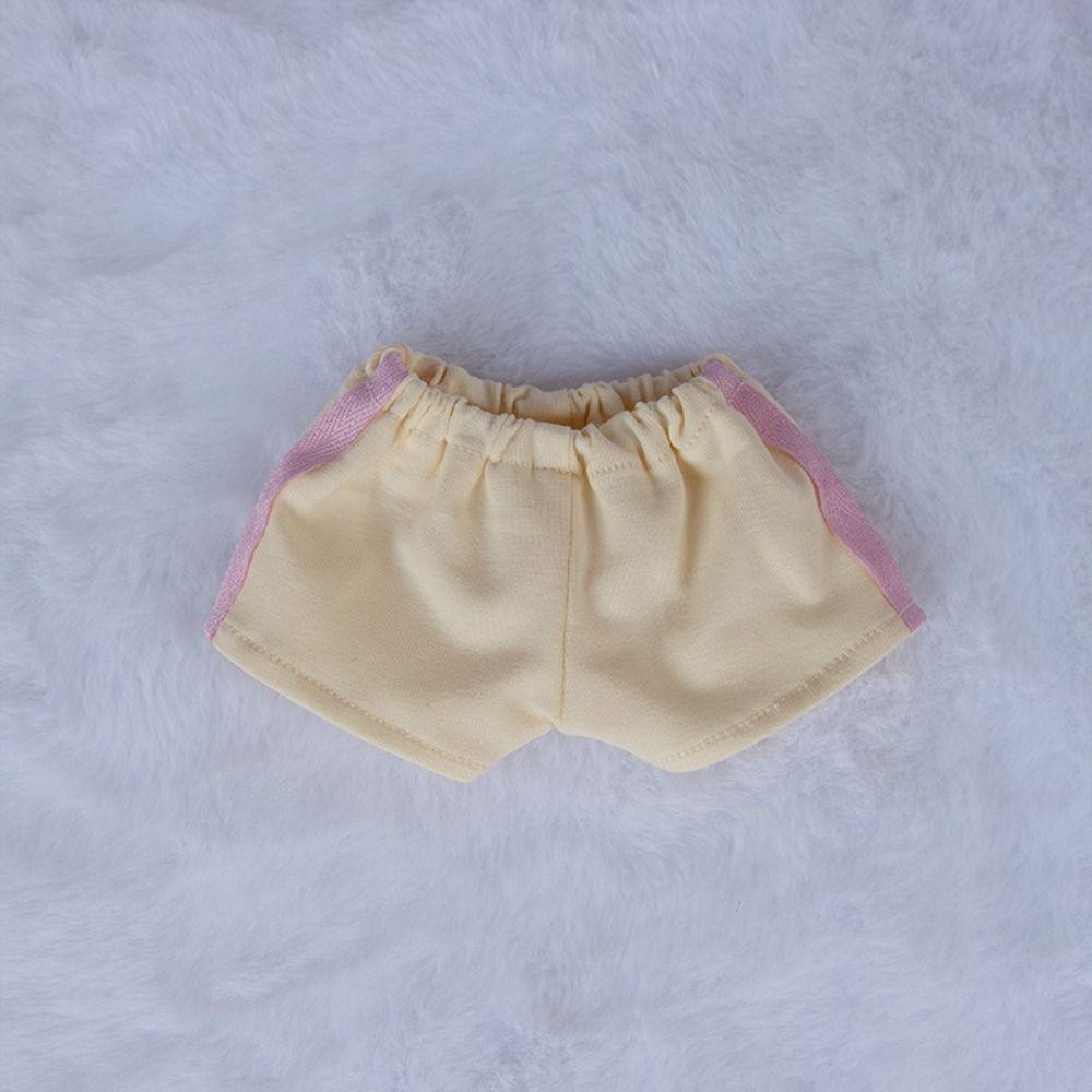 Pantalon de Sport de Poupée 10 Couleurs Costume de Poupée en Coton Tendance Accessoires de Haute Qualité Poupée en Coton 15 cm
